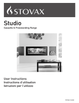 Stovax Studio 1 Freestanding User Instructions