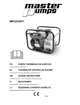 MASTER PUMP MPG33HP7 Manuale del proprietario