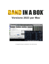 PG Music Band-in-a-Box 2023 for Mac Guida utente