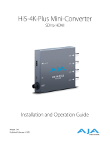 AJA Hi5-4K Guida d'installazione