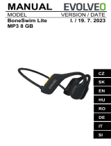 Evolveo BSL-MP3-8GB-BL Manuale utente