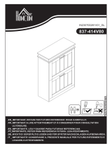 HOMCOM 837-414V80BK Assembly Instructions