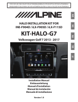 Alpine KIT-HALO-G7 Guida d'installazione