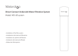 Waterdrop WateWD-UB system Manuale utente