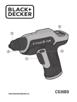 BLACK+DECKER CS36BSCES Manuale utente