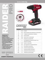 RAIDER Pro RDP-SPCD20 Manuale utente