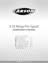 Carson 1:10 Ninja-Pro X10 2.4G 100 RTR Online Manuale utente