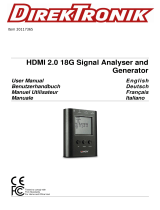 Lindy HDMI 2.0 18G Signal Analyser Manuale utente