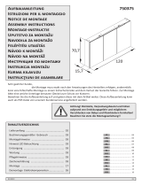 Welltime Spiegelschrank Torino Breite 120 cm 4.5 Newsletter anmelden & Vorteile sichern Guida d'installazione