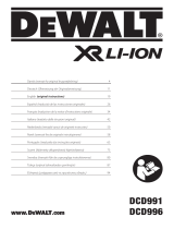 DeWalt DCD991P2 Manuale utente