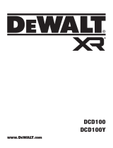 DeWalt DCD100YP2T Manuale utente