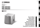 Yamaha NS-SW200 Manuale del proprietario