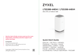 ZyXEL Communications ZYXEL LTE5388-M804 4G LTE-A RUTER Manuale del proprietario