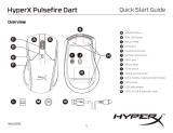 HyperX Pulsefire Dart (HX-MC006B) Manuale utente